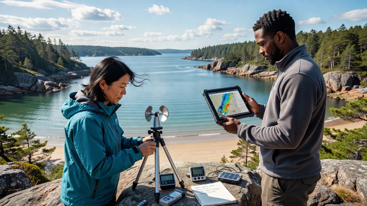How Amateur Meteorologists Contribute to Understanding Microclimate Variations in Protected Coastal Inlets