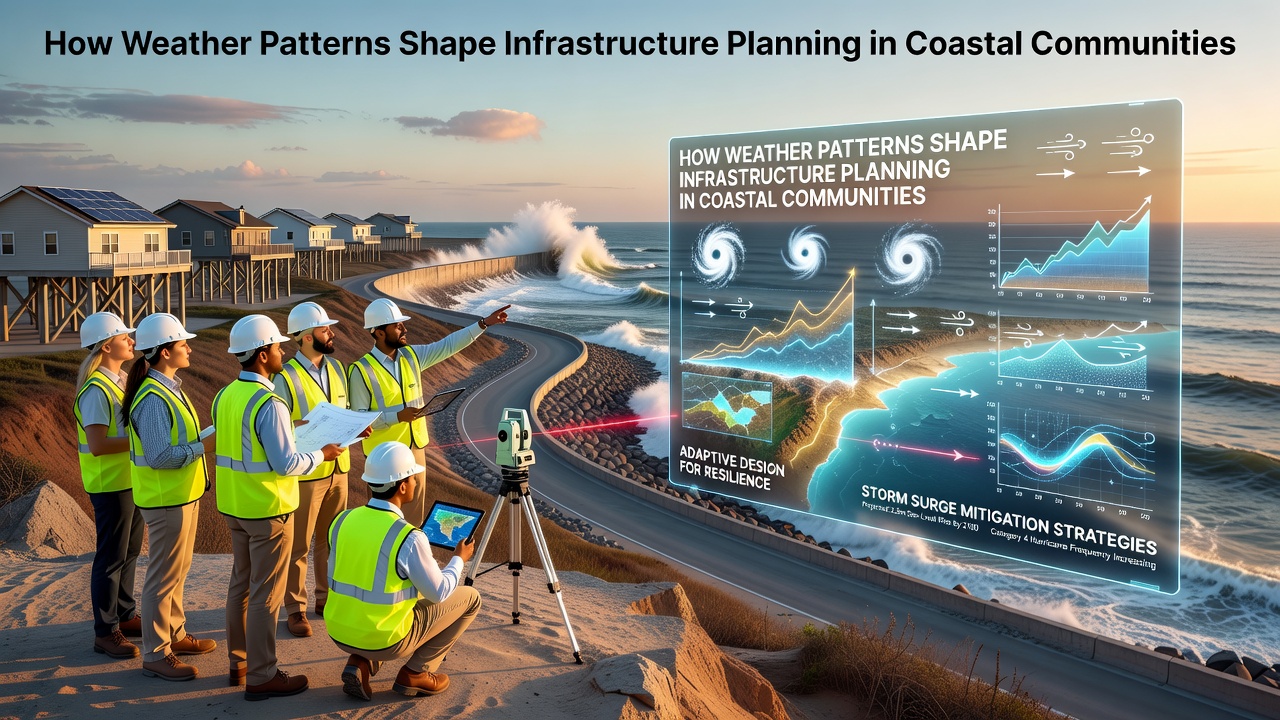 How Weather Patterns Shape Infrastructure Planning in Coastal Communities